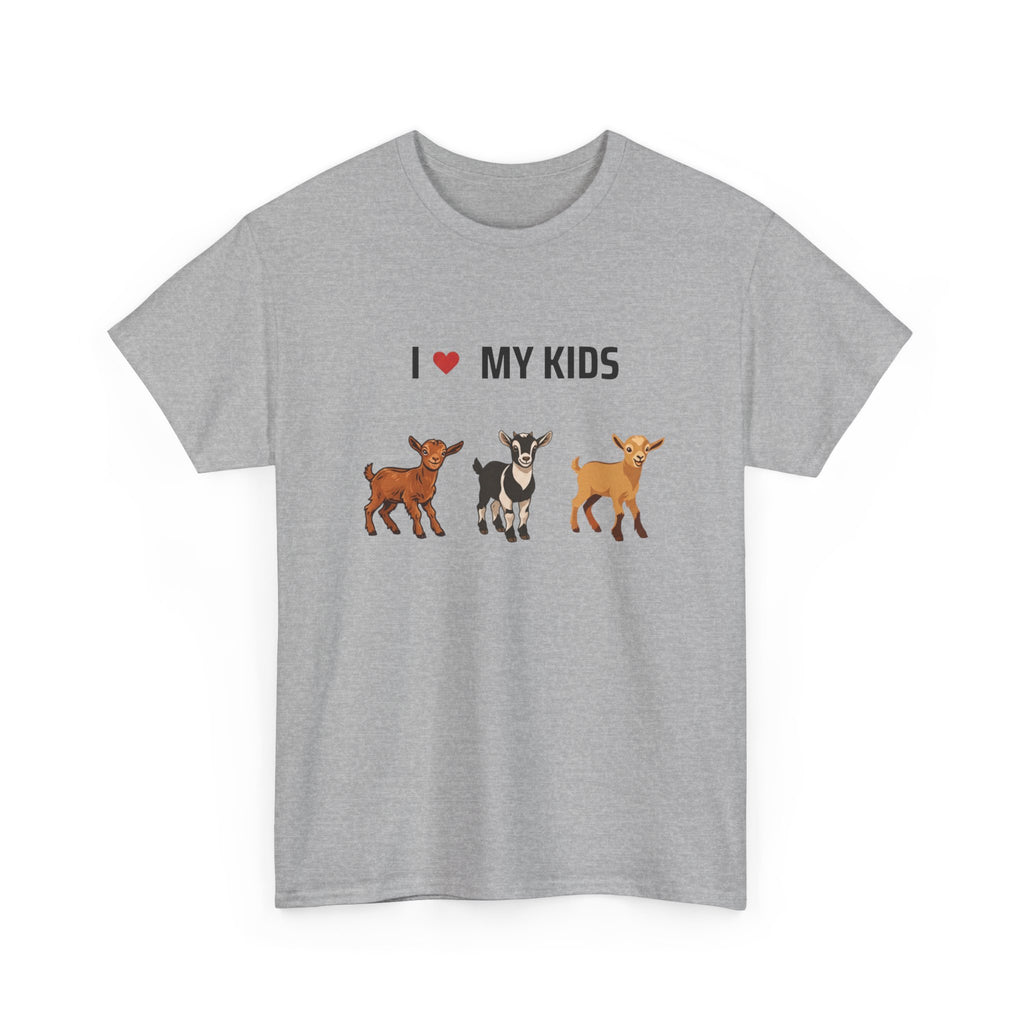I ❤️ My Kids Cute Famr T-shirt