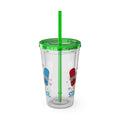 Sunsplash Tumbler with Straw, 16oz