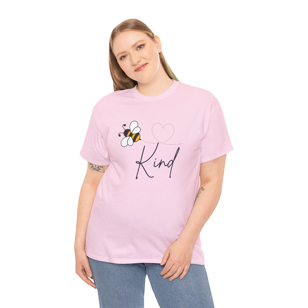 Kind Bee T‑Shirt — Minimalist Positive Message Tee