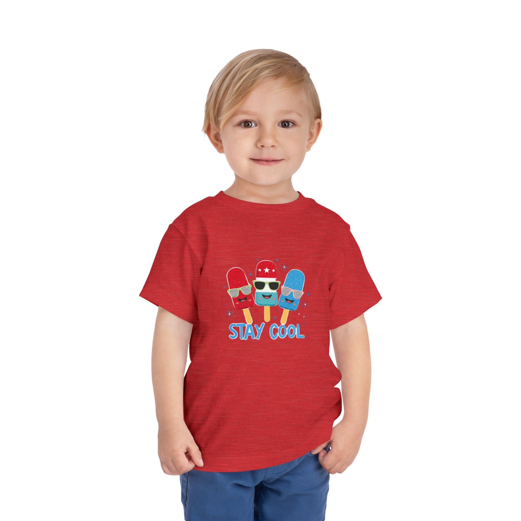 Stay Cool -Patriotic Toddler Tee
