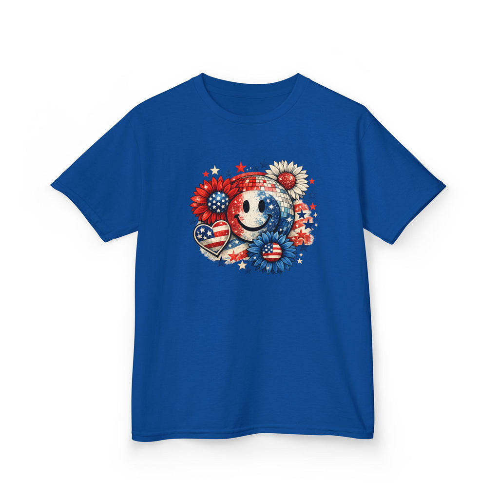 Girls American 4th of July T-Shirt