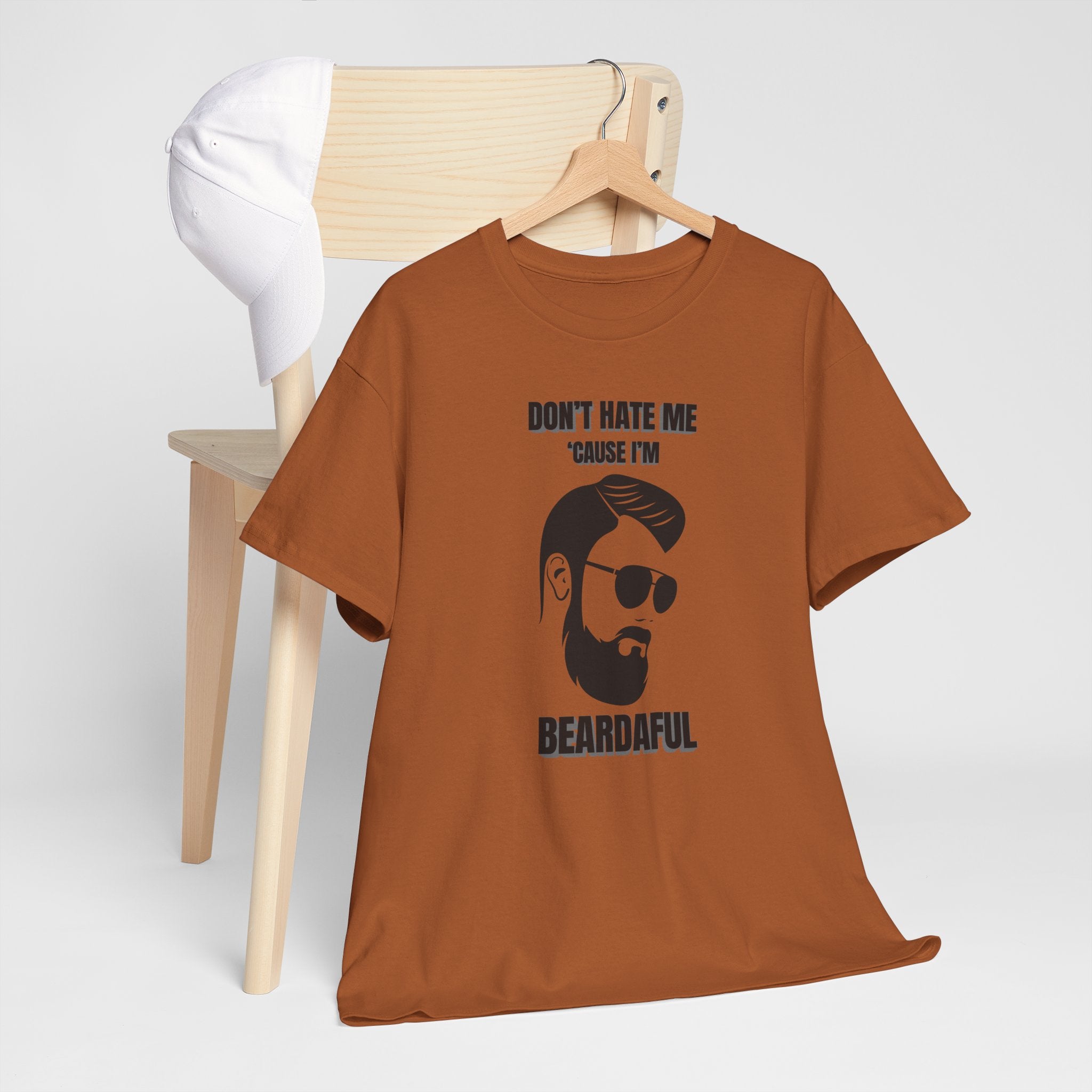 Beardaful T-Shirt - "Don’t Hate Me Because I’m Beardaful"