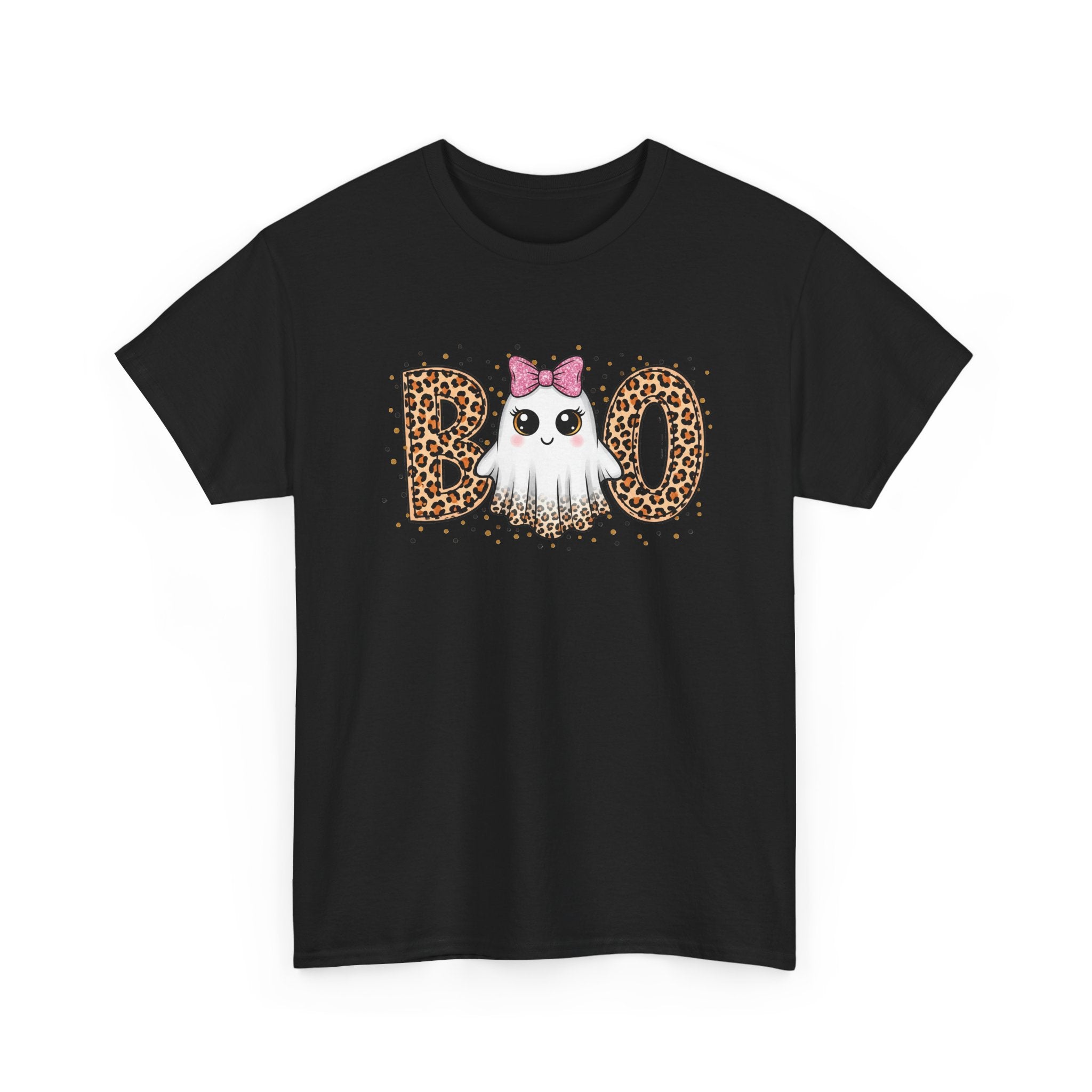 BOO -Cute Ghost Unisex Heavy Cotton Tee
