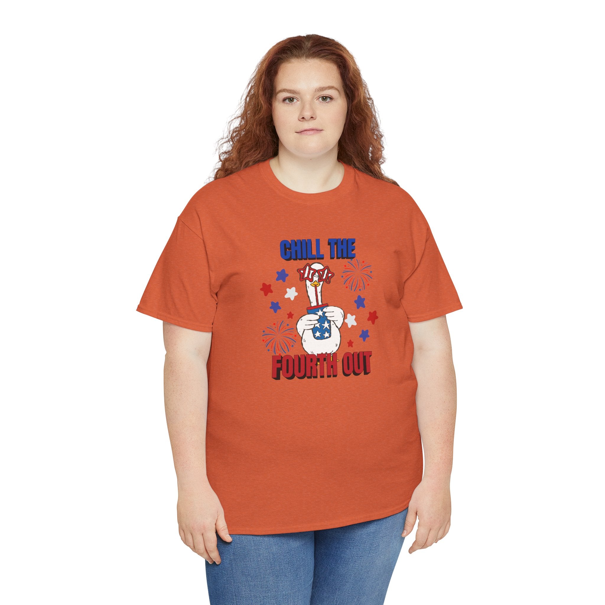 Chill the FOURTH Out - Funny Goose T-Shirt