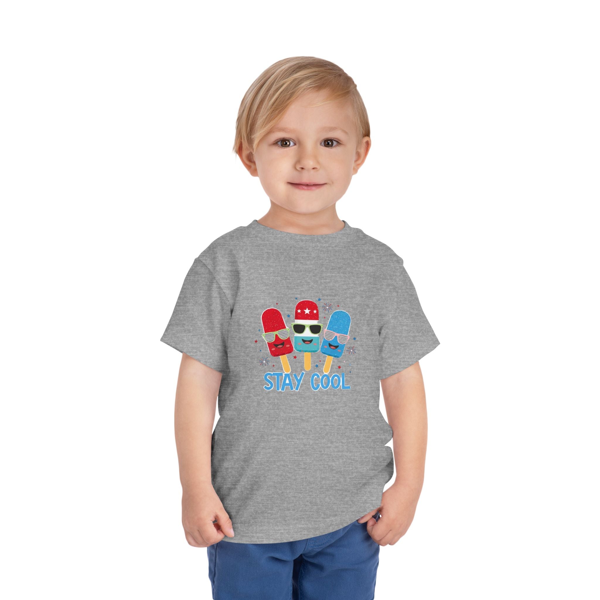 Stay Cool -Patriotic Toddler Tee