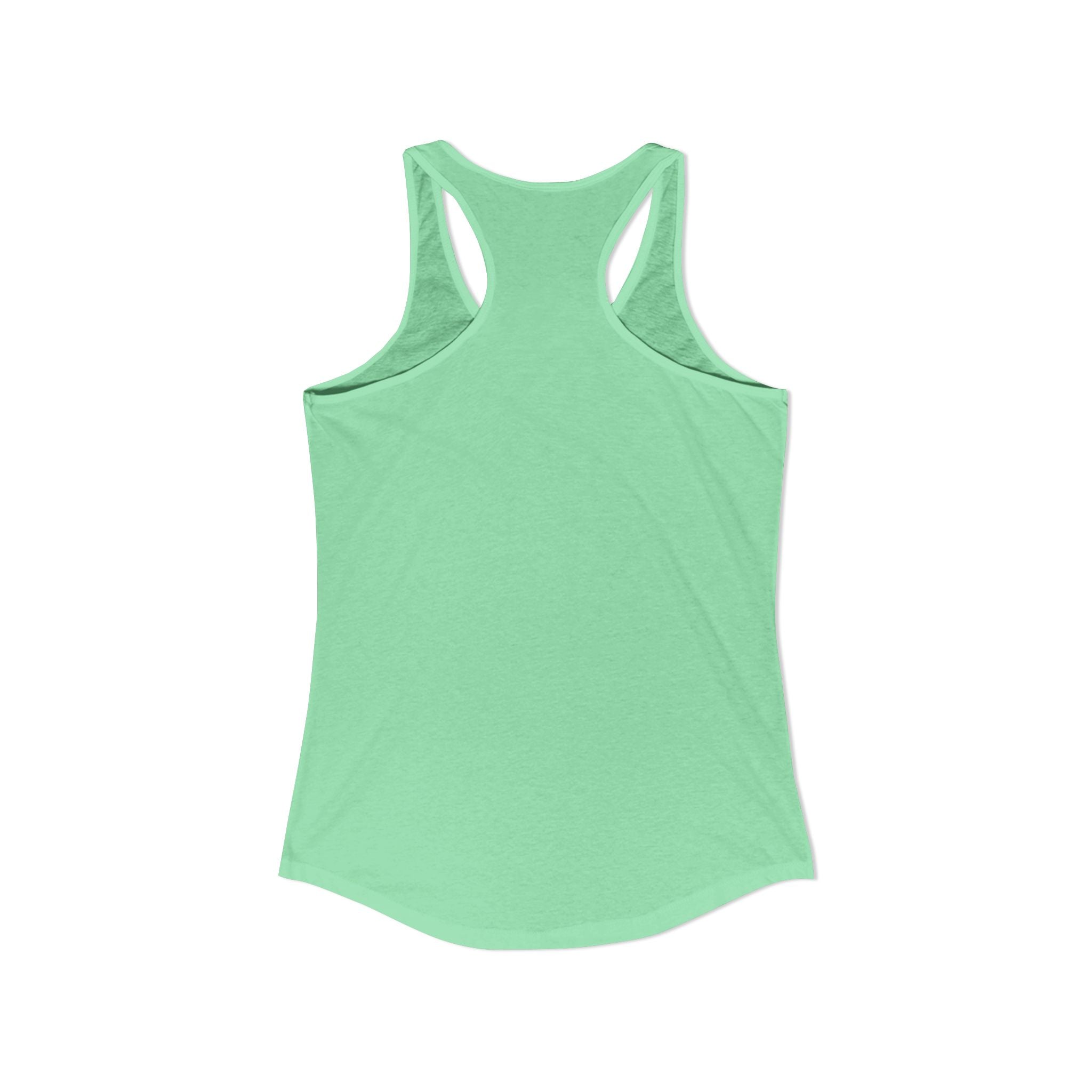 Loves Jesus and America Too Racerback Tank — Patriotic Christian Women's Tank