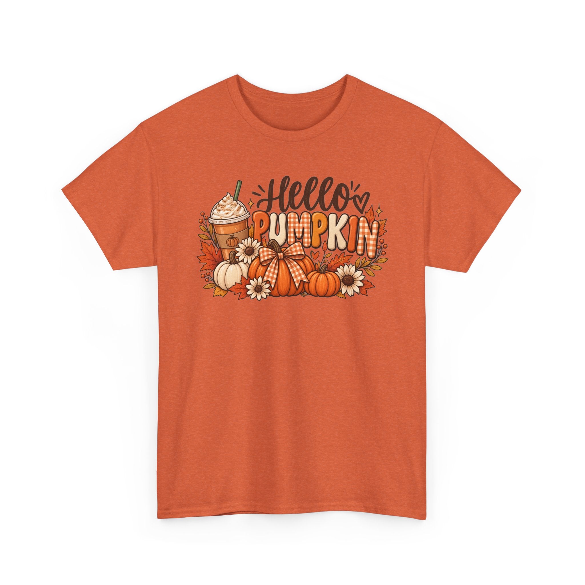 Hello Pumpkin Tee Unisex Heavy Cotton Tee