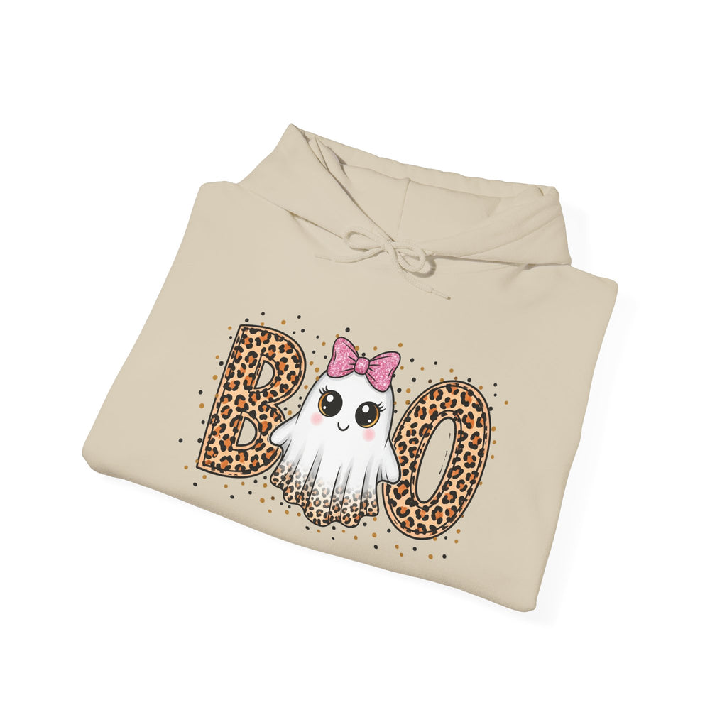 Boo ghost Unisex Heavy Blend™ Hooded Sweatshirt