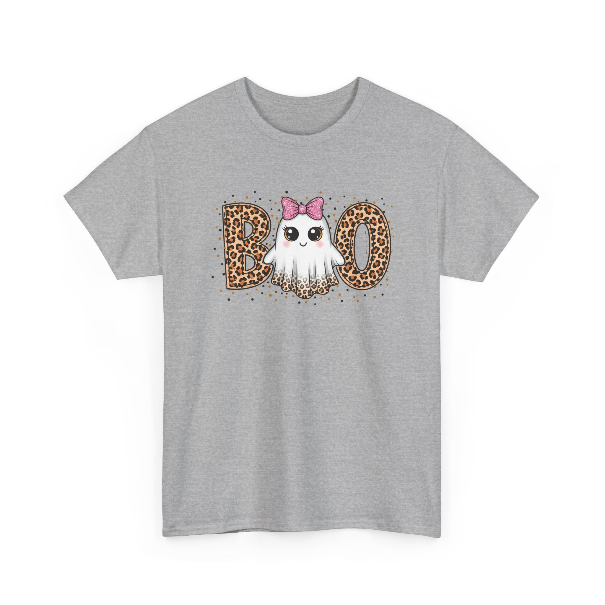 BOO -Cute Ghost Unisex Heavy Cotton Tee