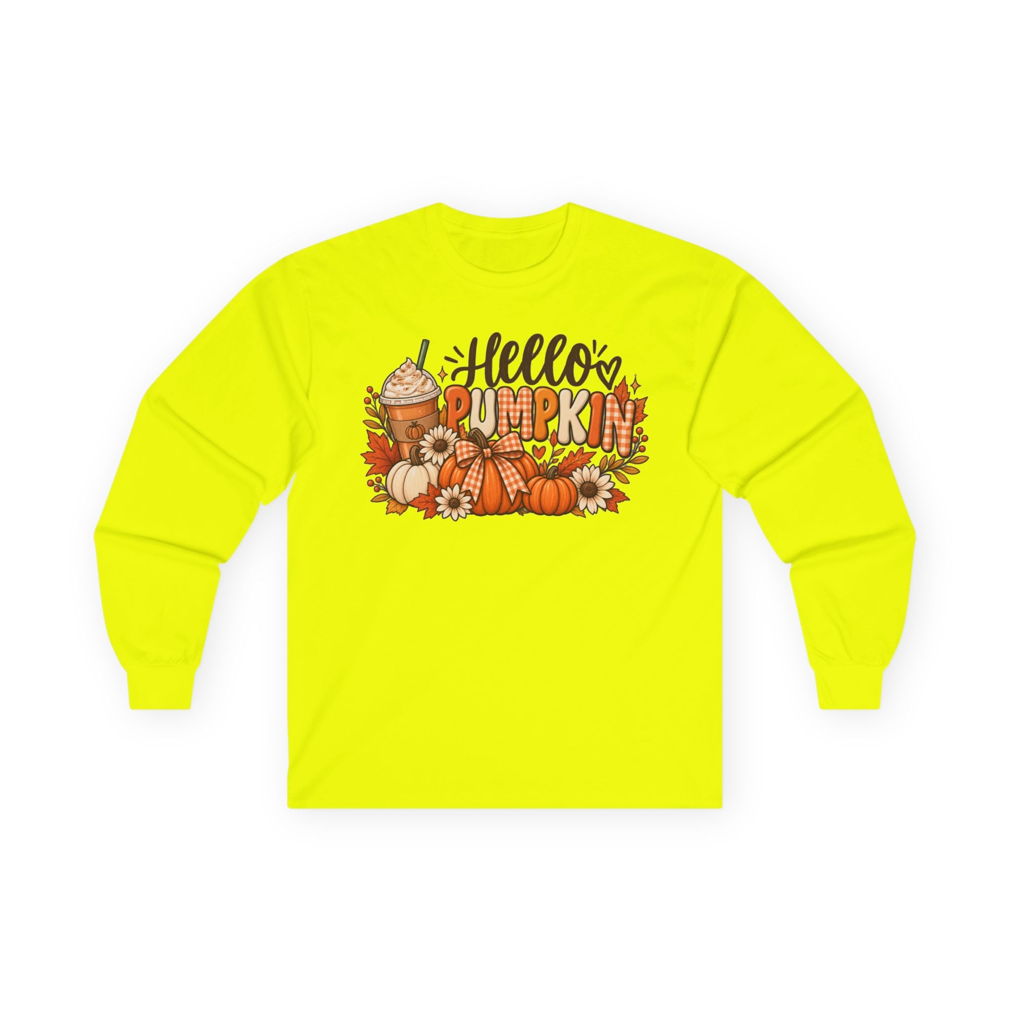 Hello pumpkin Ultra Cotton Long Sleeve Tee