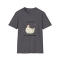 I Don't Give a Flying Cluck T-Shirt — Cute Sarcastic Chicken Graphic Tee