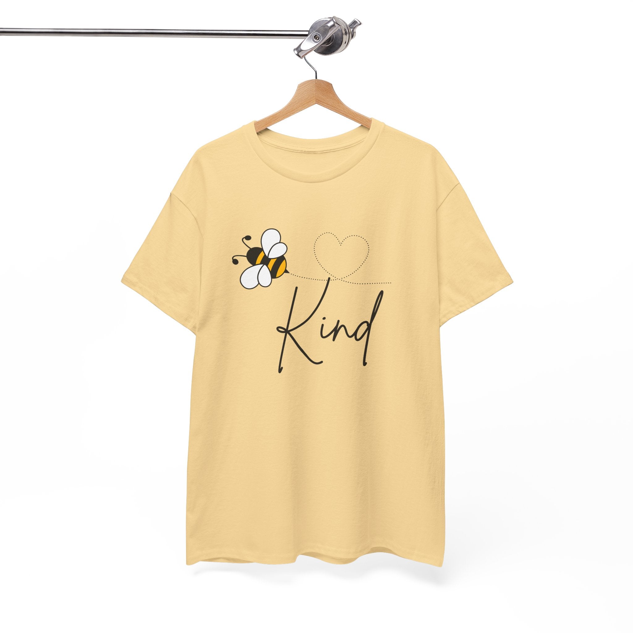 Kind Bee T‑Shirt — Minimalist Positive Message Tee