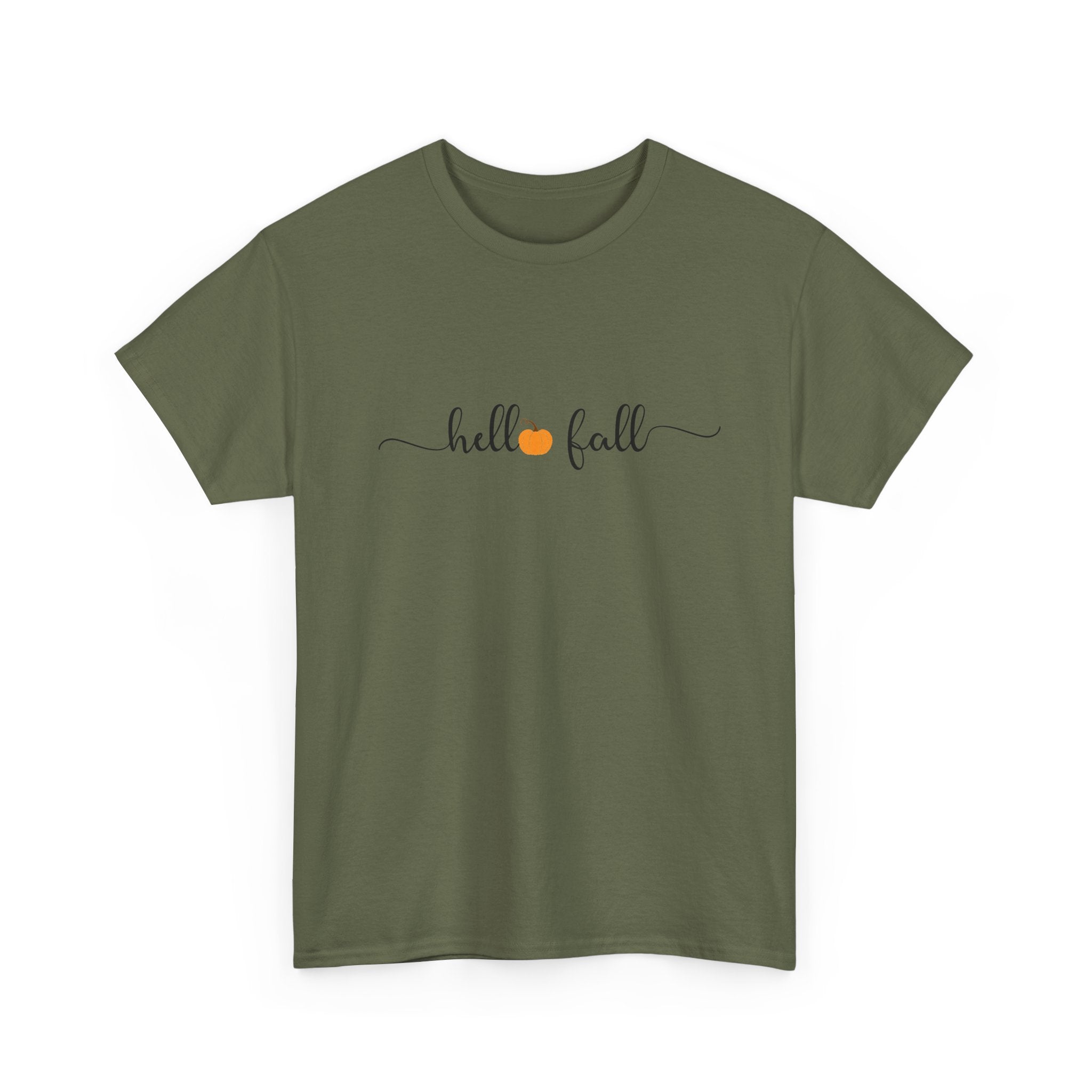Hello Fall Unisex Heavy Cotton Tee