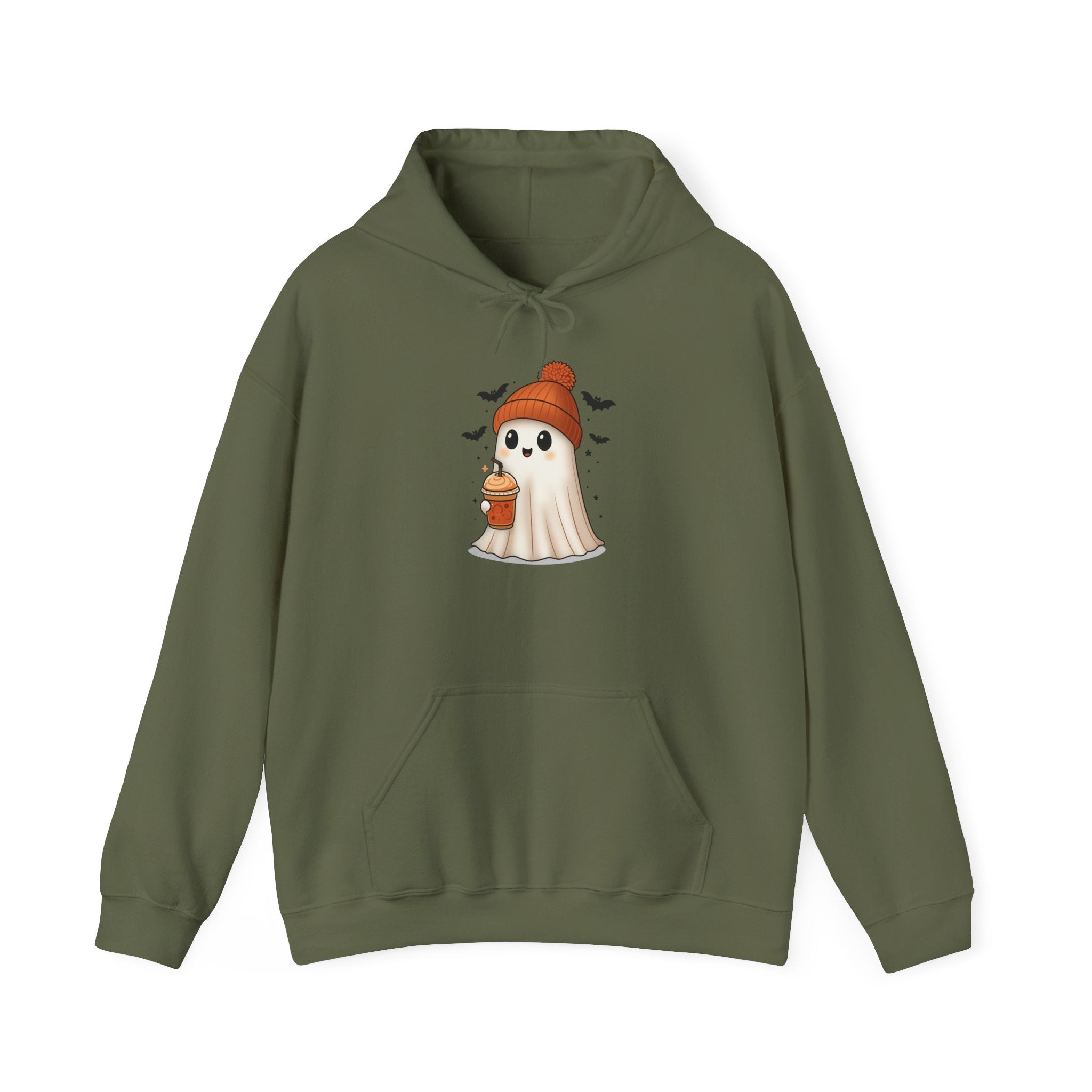 Cute Ghost Unisex Heavy Blend™ Hooded Sweatshirt