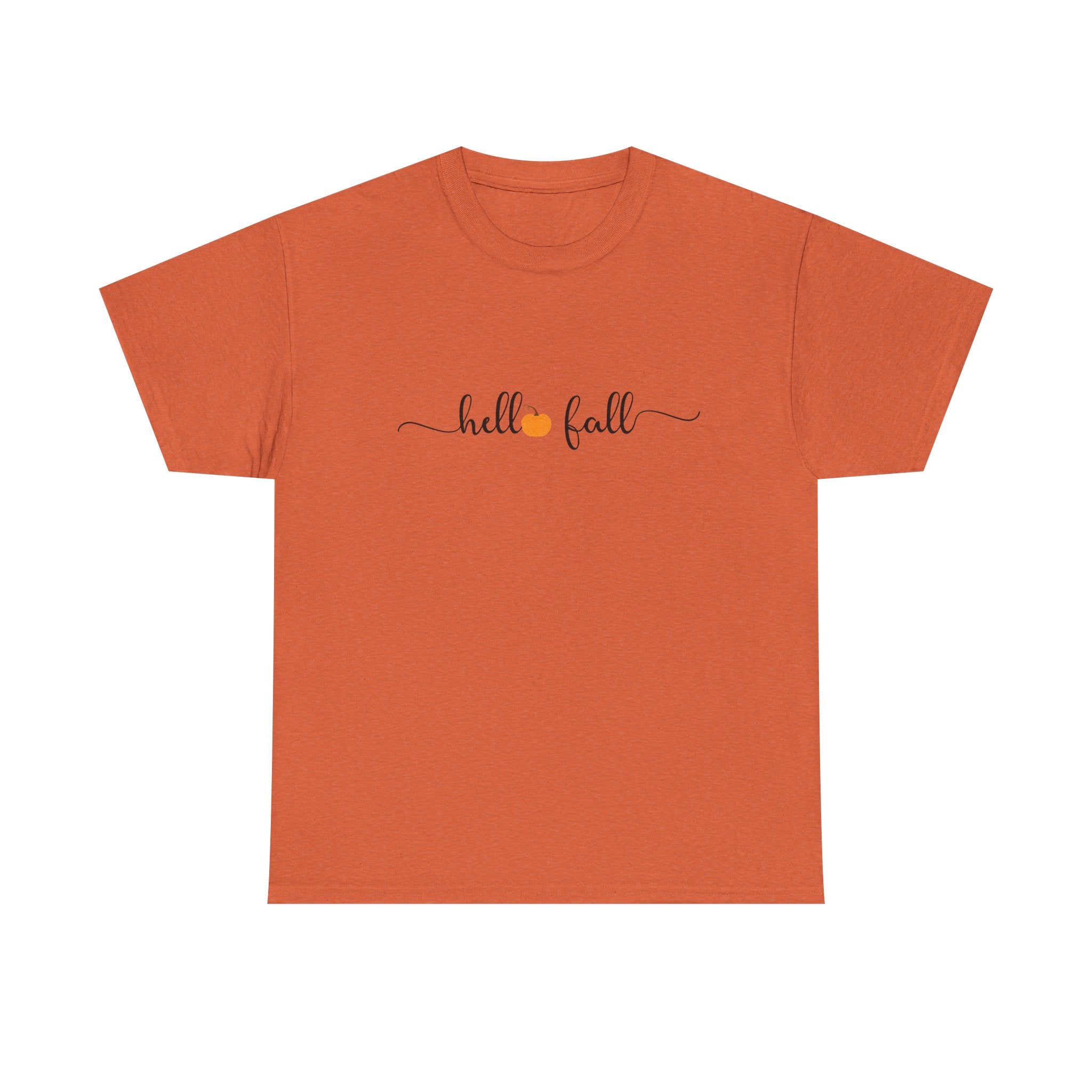 Hello Fall Unisex Heavy Cotton Tee