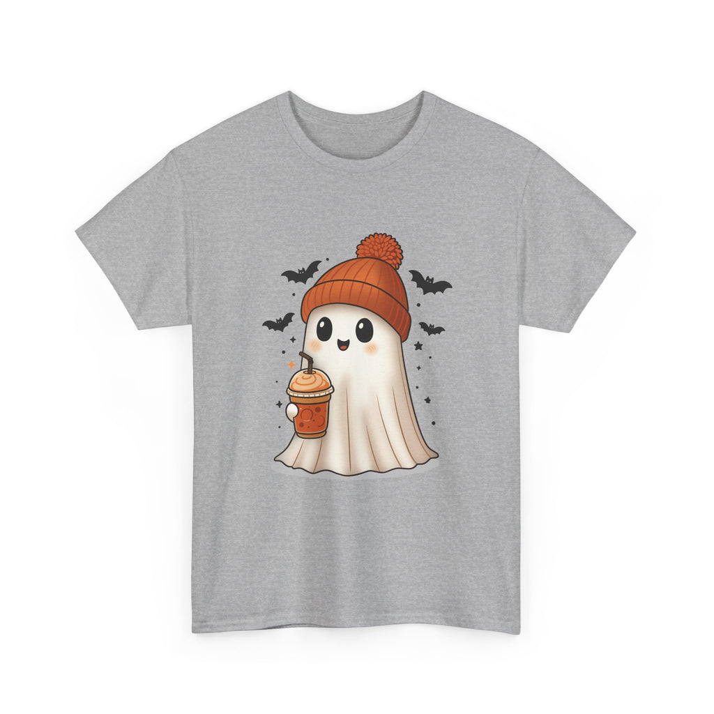 Pumpkin Spice GhostUnisex Heavy Cotton Tee