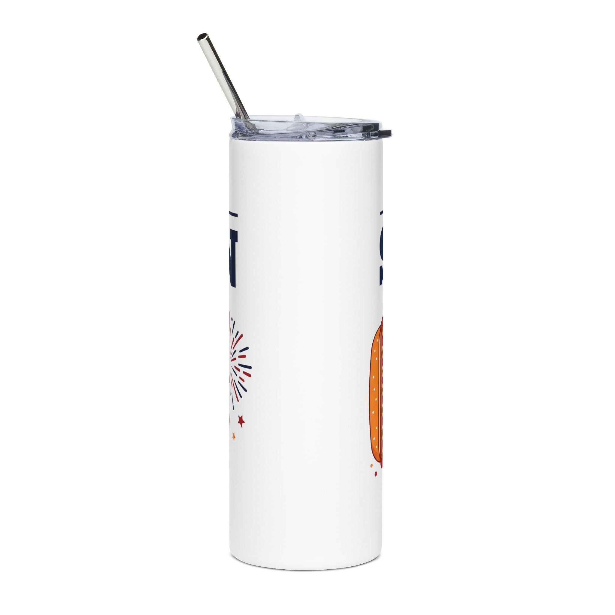 Patriotic 'Tis the Season' 20oz Stainless Tumbler – Red White Blue Summer Drinkware