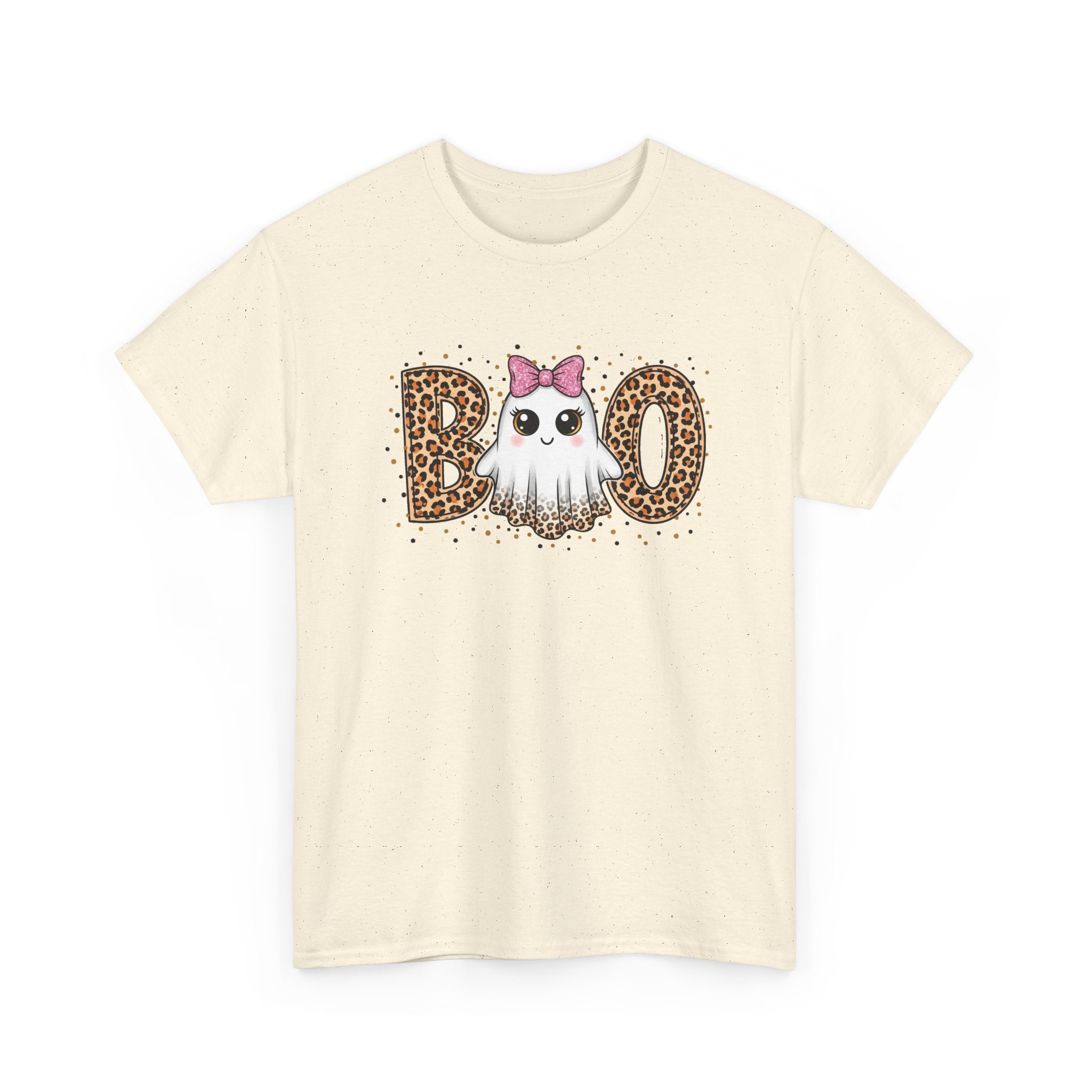 BOO -Cute Ghost Unisex Heavy Cotton Tee