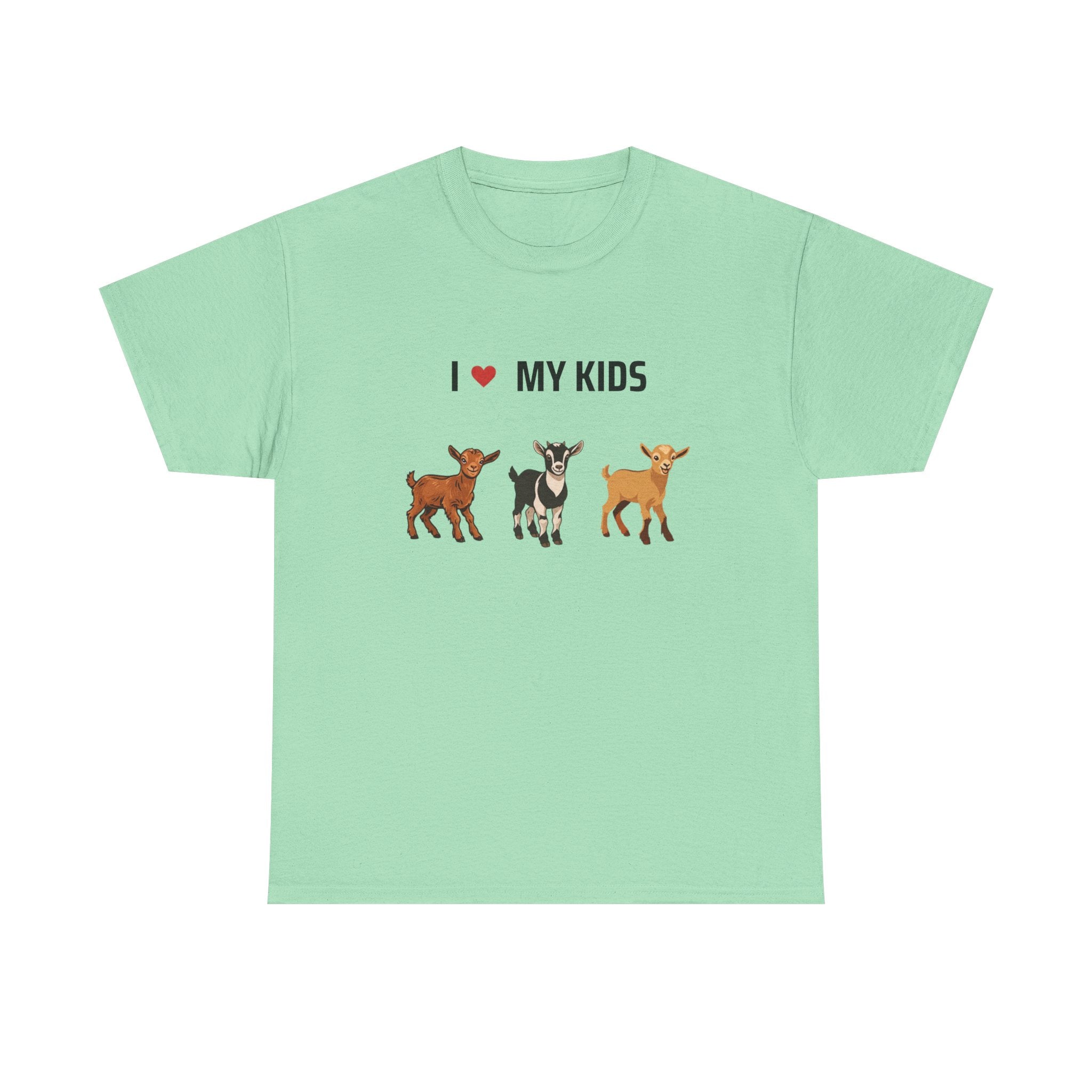 I ❤️ My Kids Cute Famr T-shirt