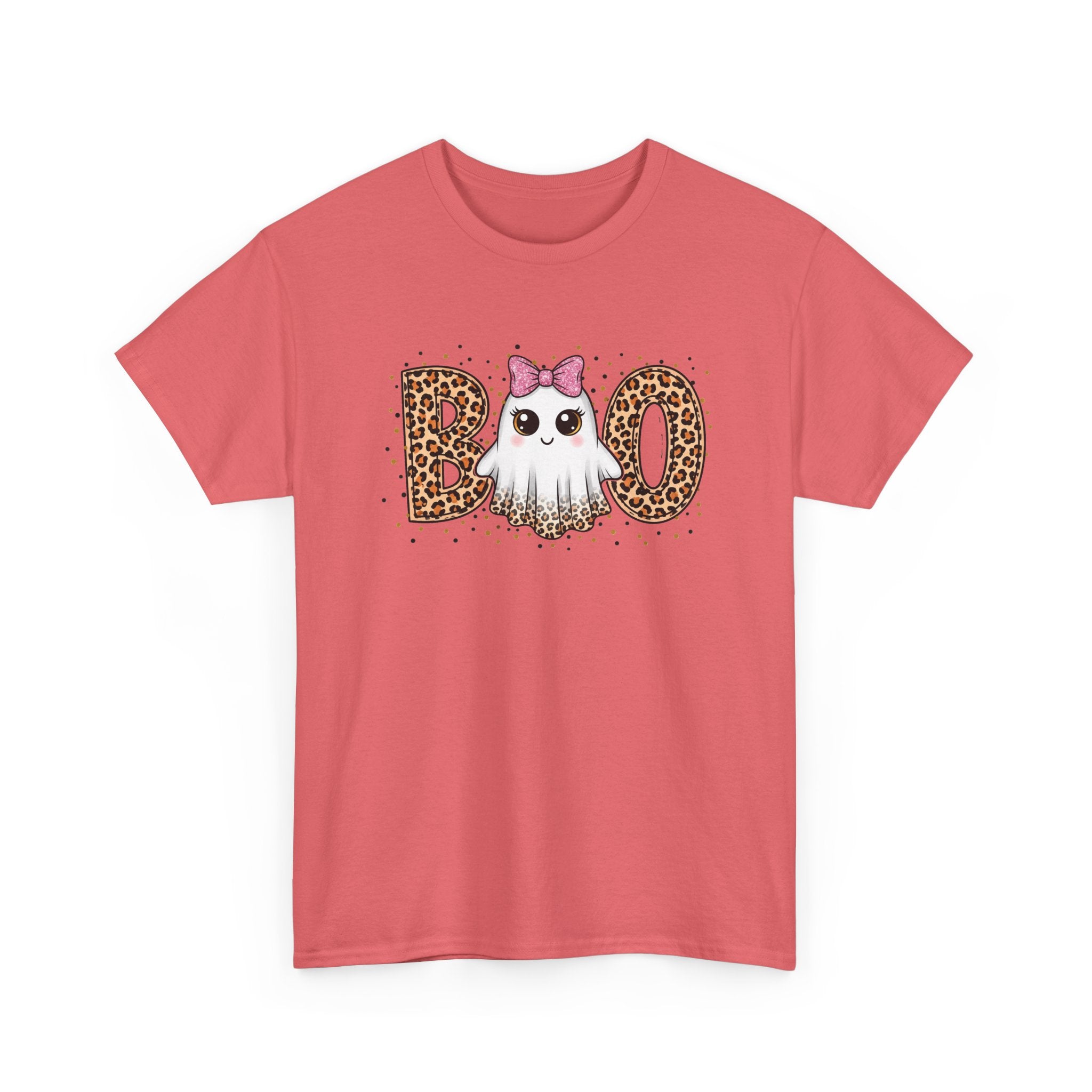 BOO -Cute Ghost Unisex Heavy Cotton Tee
