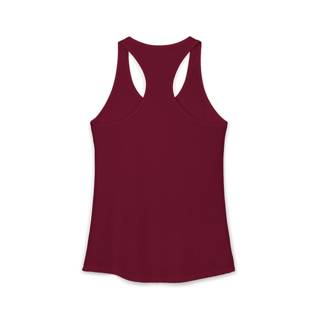 Loves Jesus and America Too Racerback Tank — Patriotic Christian Women's Tank