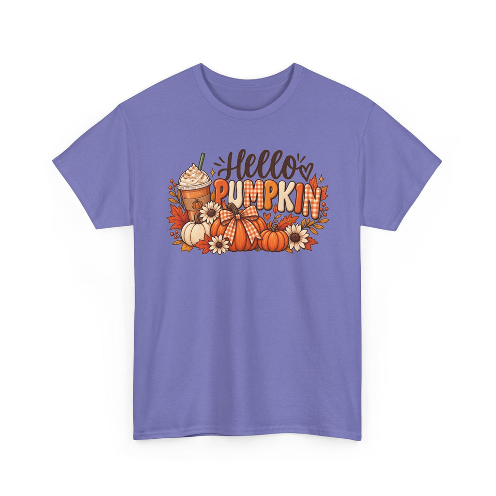 Hello Pumpkin Tee Unisex Heavy Cotton Tee