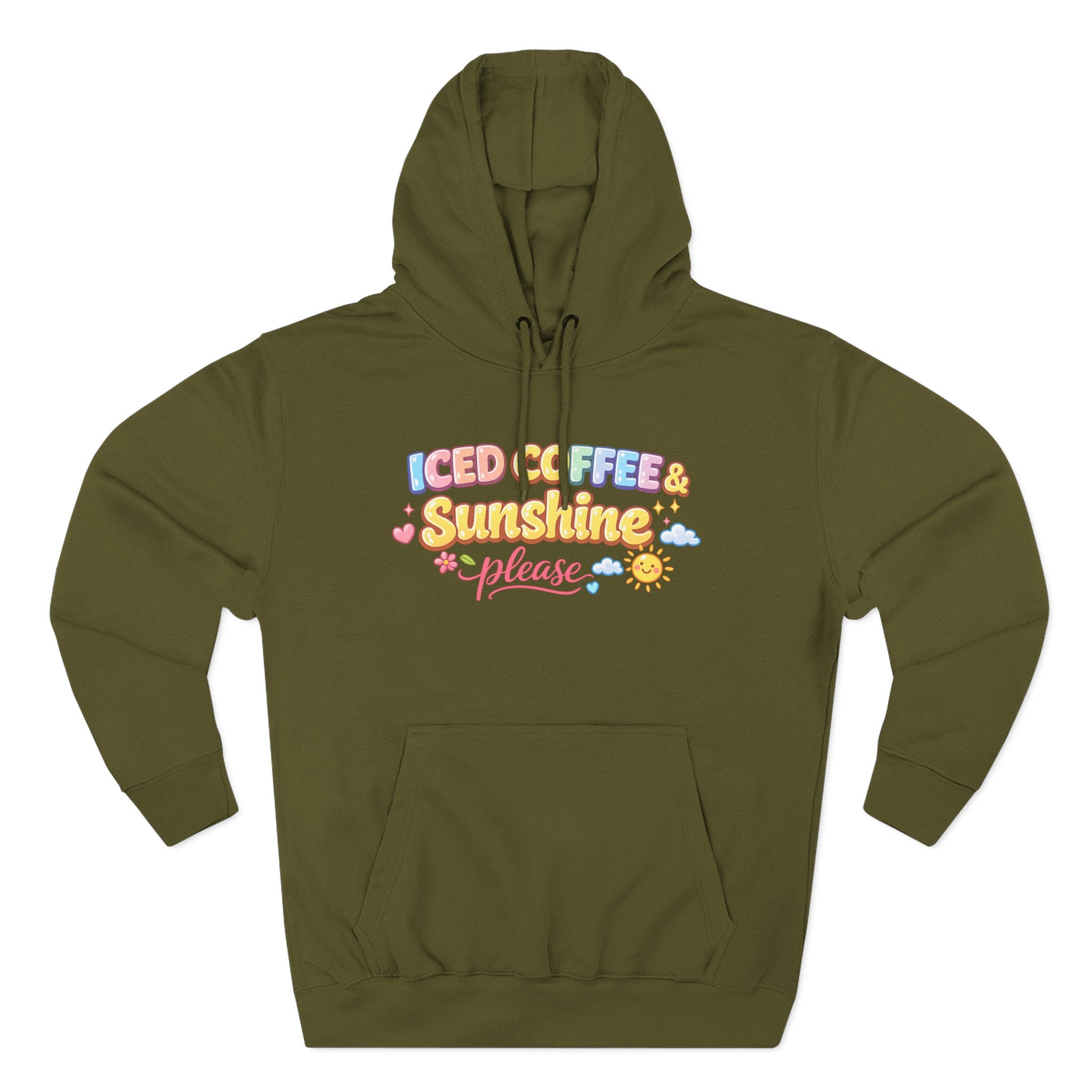 Iced Coffee & Sunshine Please Hoodie