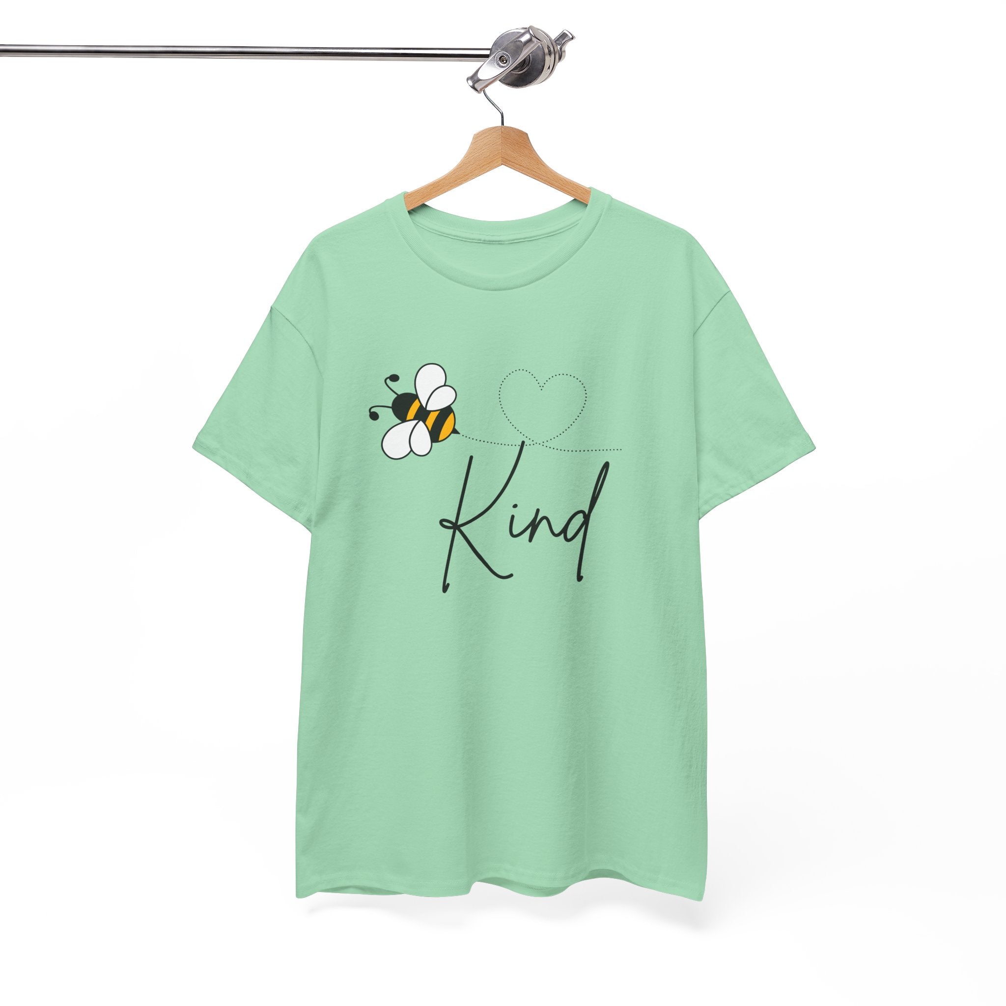 Kind Bee T‑Shirt — Minimalist Positive Message Tee