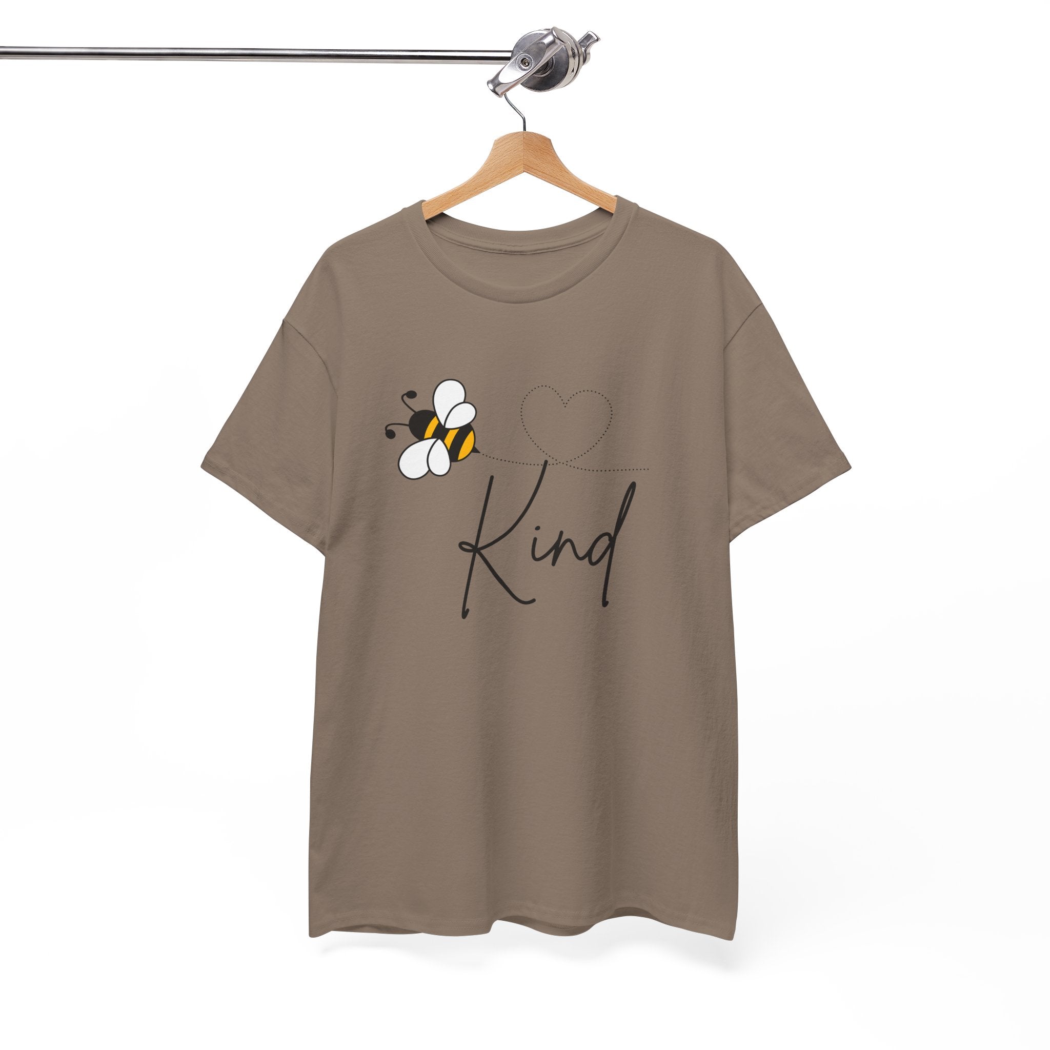 Kind Bee T‑Shirt — Minimalist Positive Message Tee