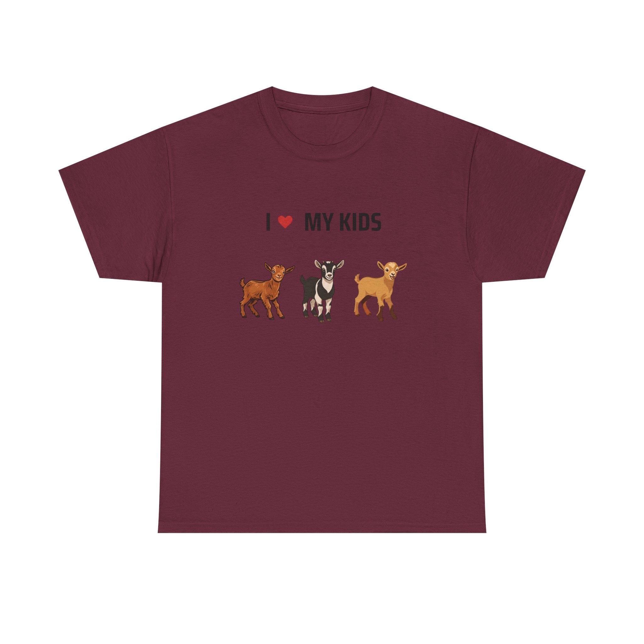 I ❤️ My Kids Cute Famr T-shirt