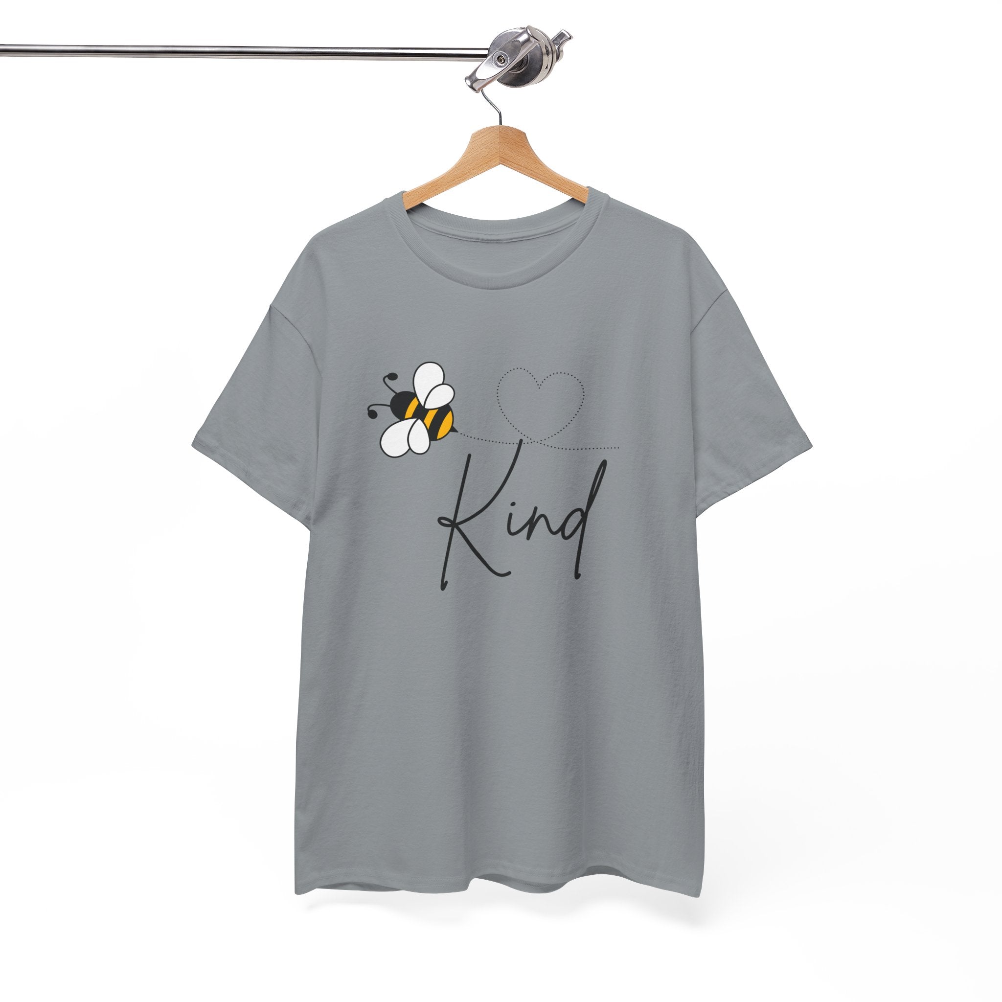 Kind Bee T‑Shirt — Minimalist Positive Message Tee