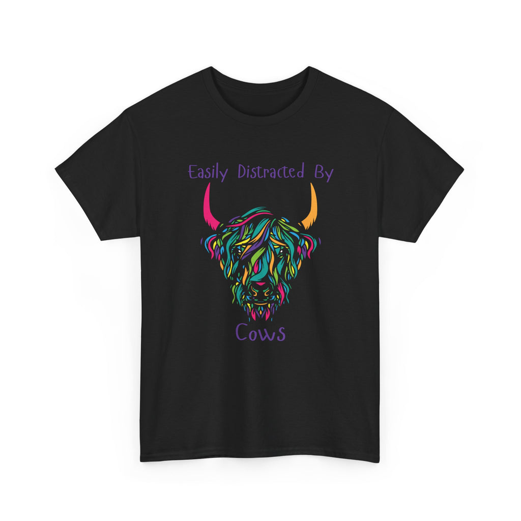 Easilty Distracted by Cows - rainbow