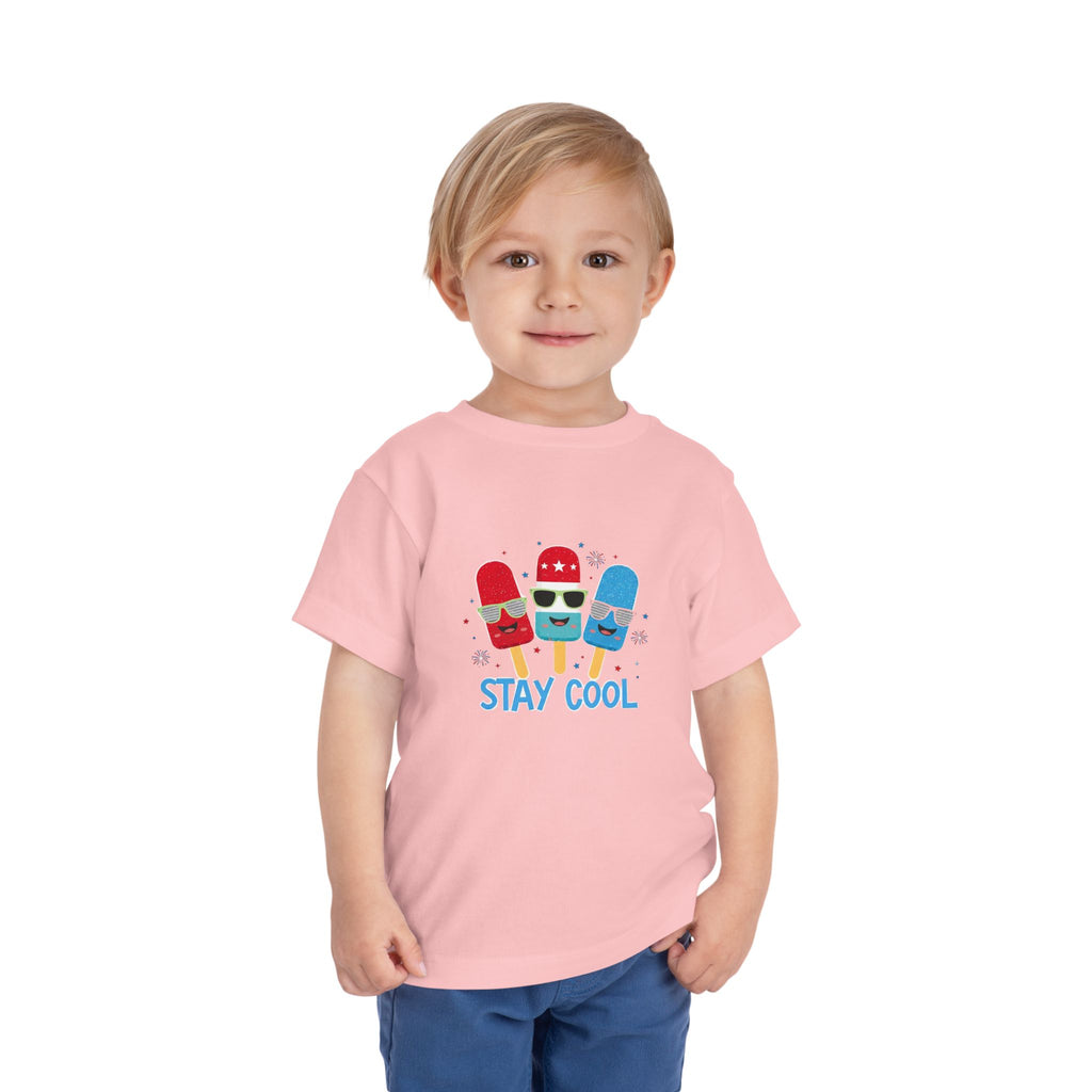 Stay Cool -Patriotic Toddler Tee