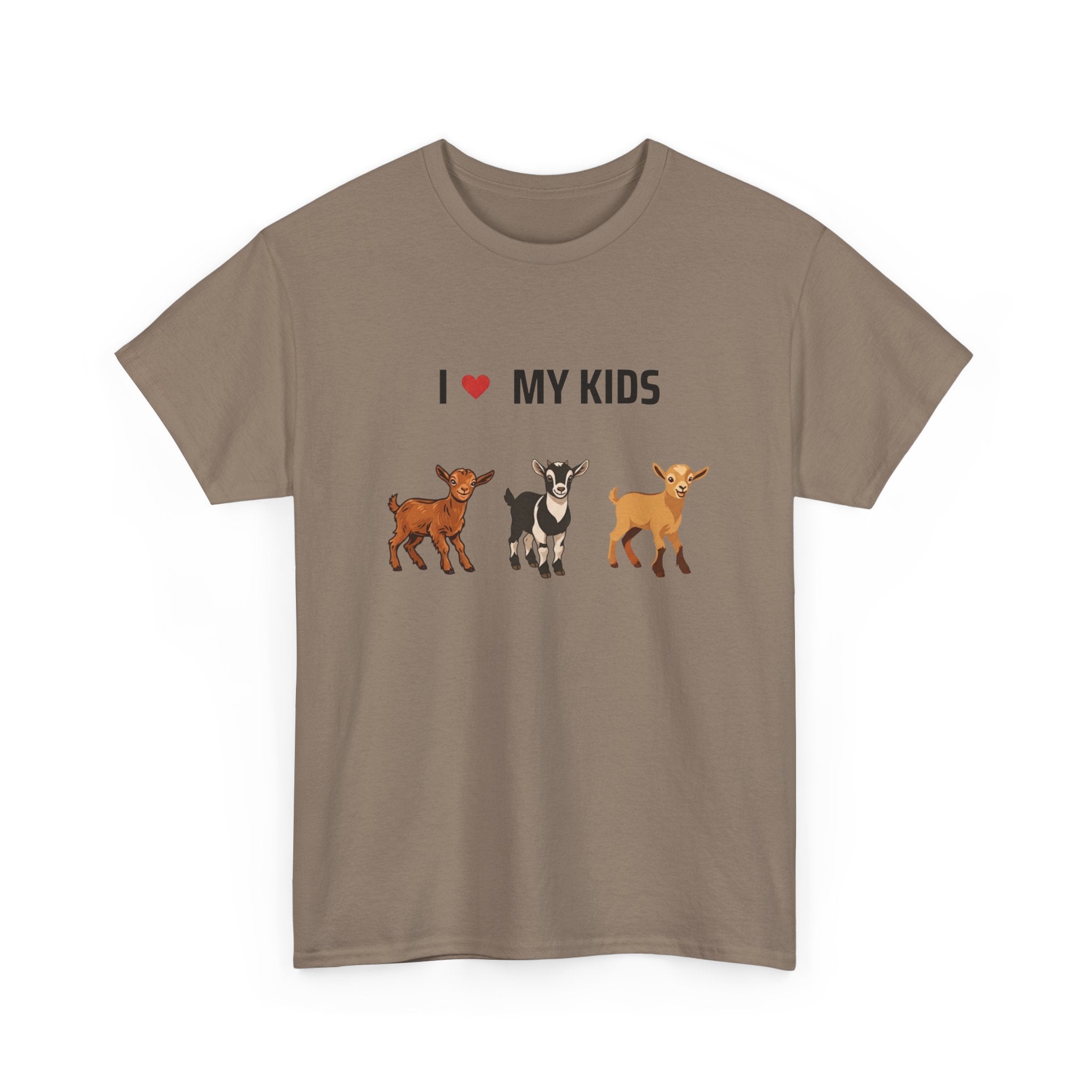 I ❤️ My Kids Cute Famr T-shirt