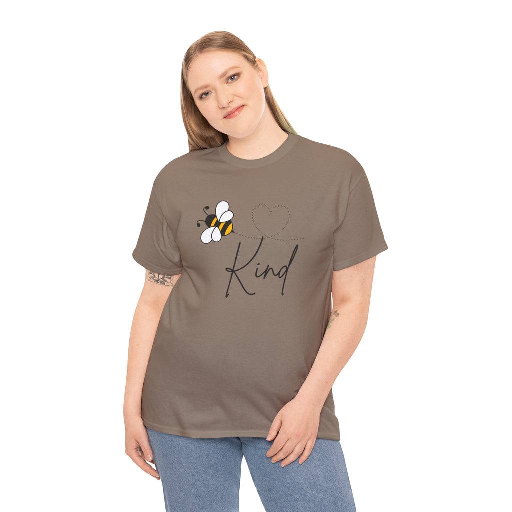 Kind Bee T‑Shirt — Minimalist Positive Message Tee