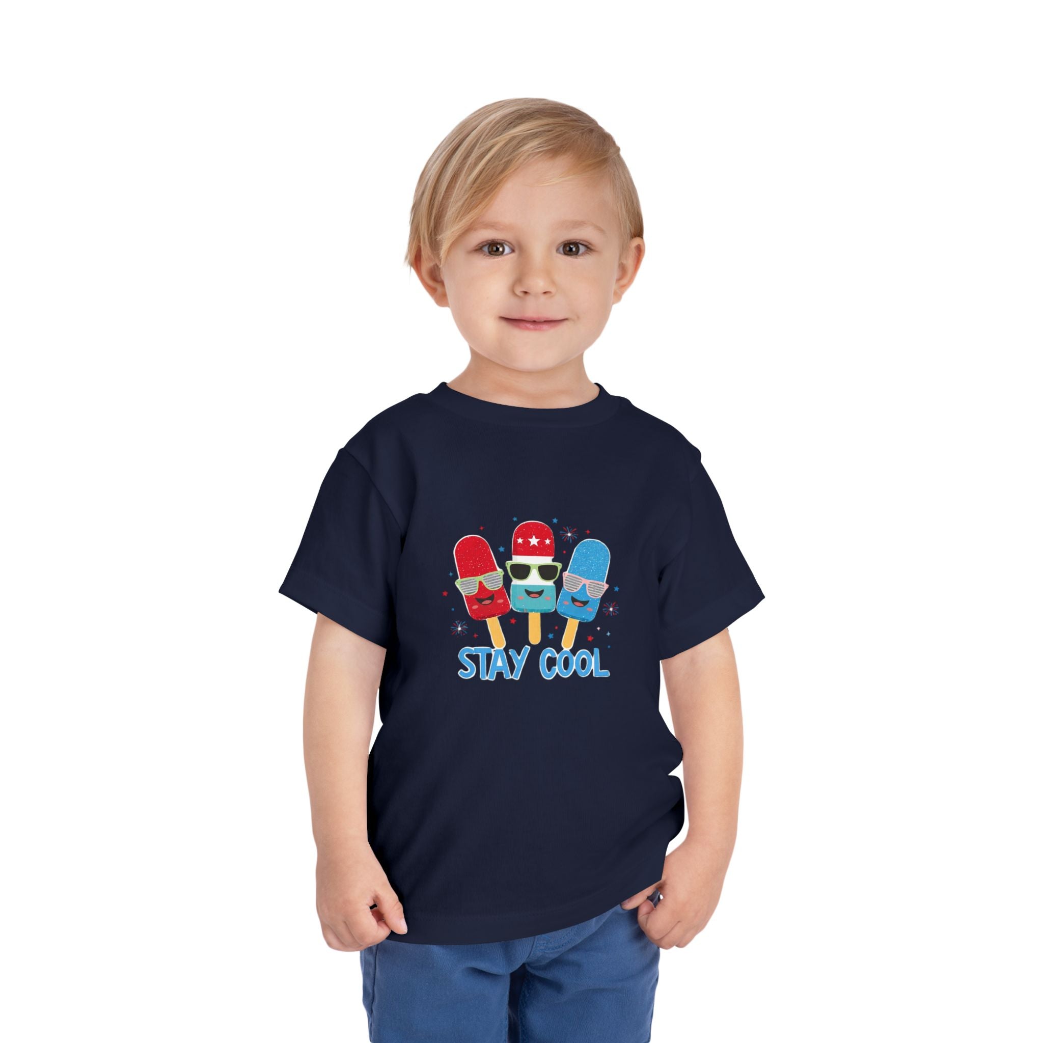 Stay Cool -Patriotic Toddler Tee