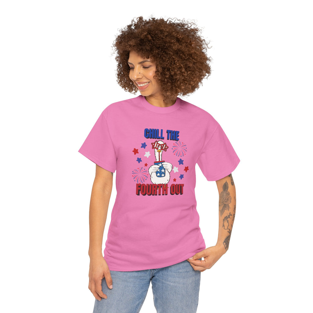 Chill the FOURTH Out - Funny Goose T-Shirt