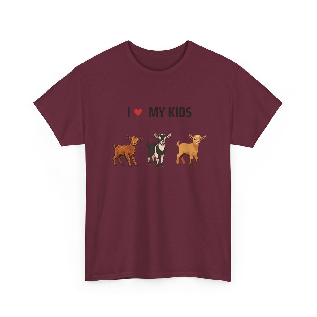 I ❤️ My Kids Cute Famr T-shirt