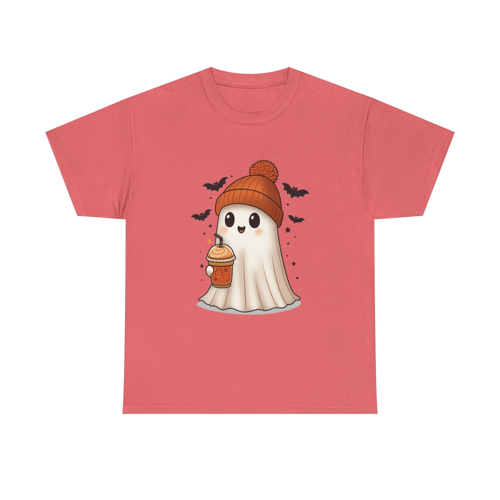 Pumpkin Spice GhostUnisex Heavy Cotton Tee
