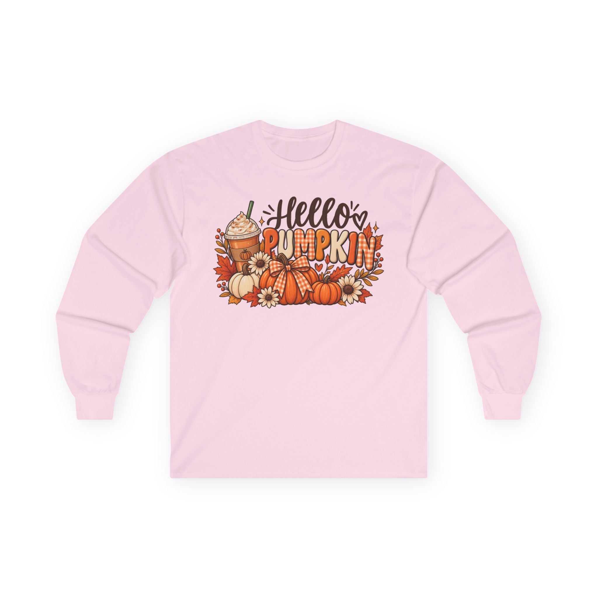 Hello pumpkin Ultra Cotton Long Sleeve Tee