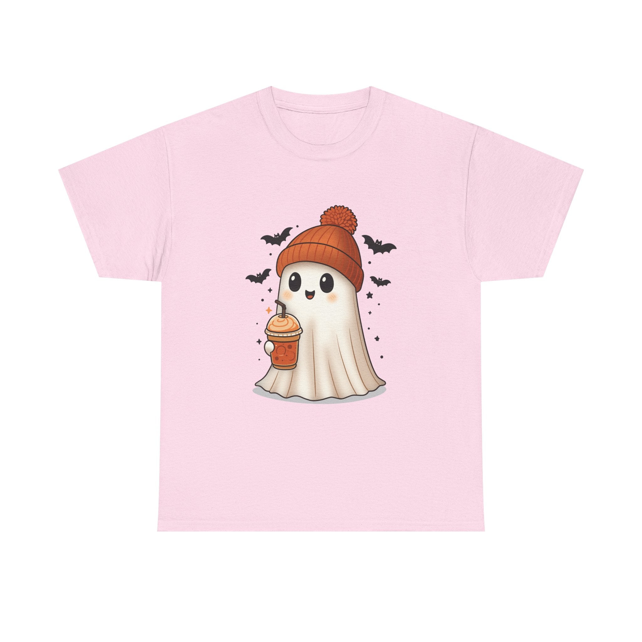 Pumpkin Spice GhostUnisex Heavy Cotton Tee
