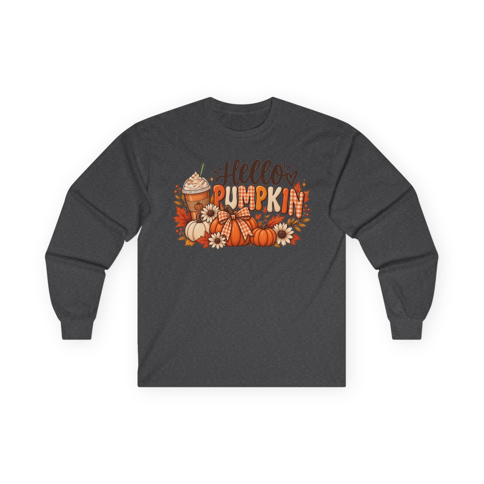 Hello pumpkin Ultra Cotton Long Sleeve Tee