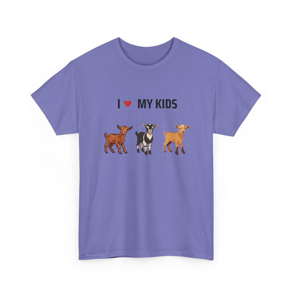 I ❤️ My Kids Cute Famr T-shirt