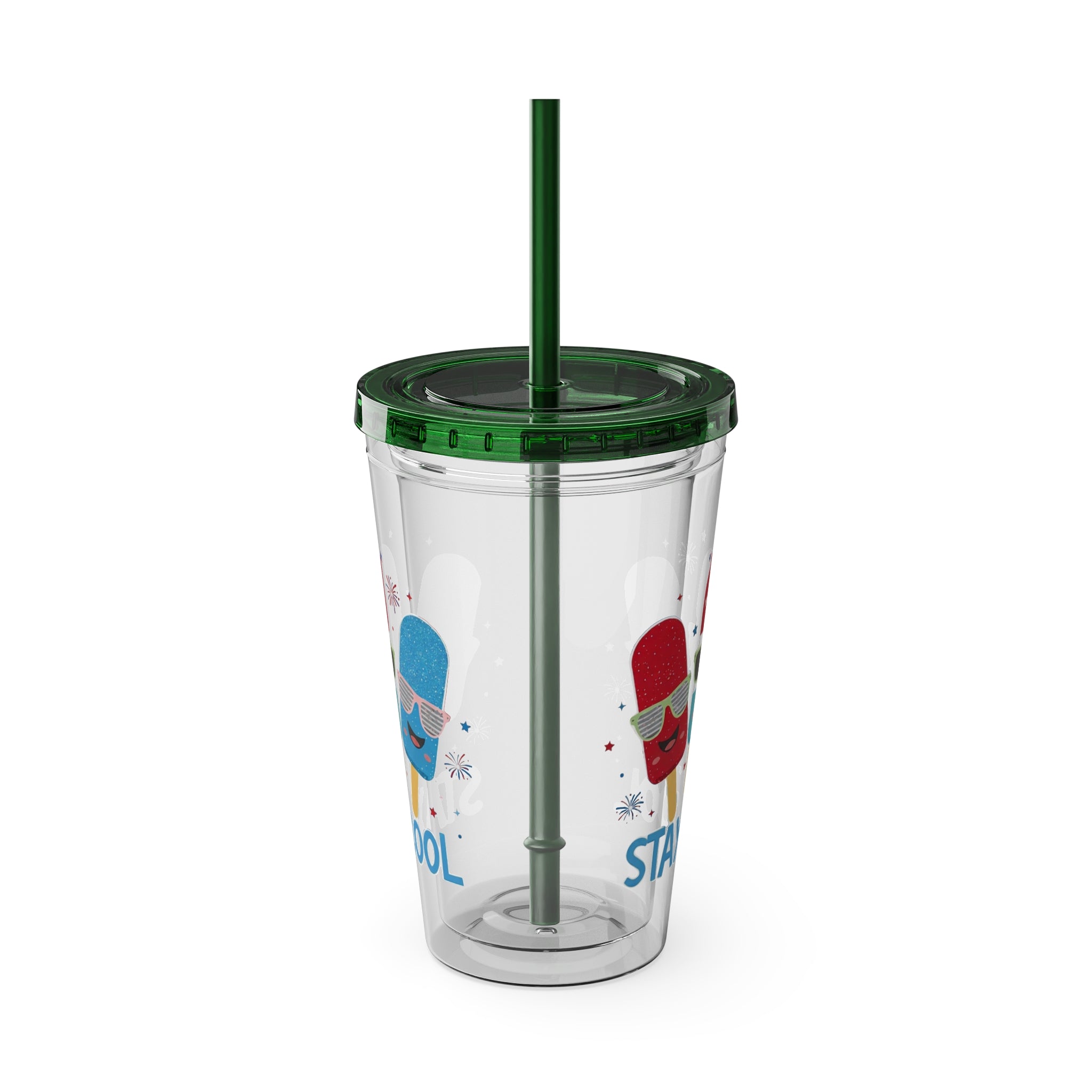 Sunsplash Tumbler with Straw, 16oz