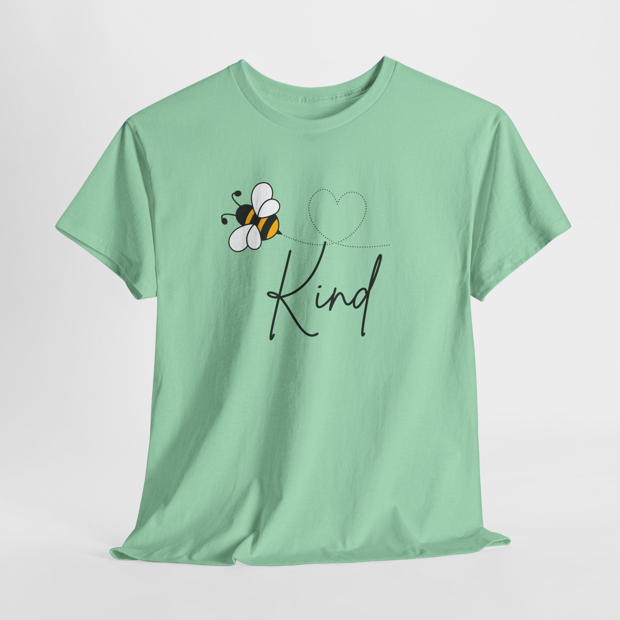 Kind Bee T‑Shirt — Minimalist Positive Message Tee