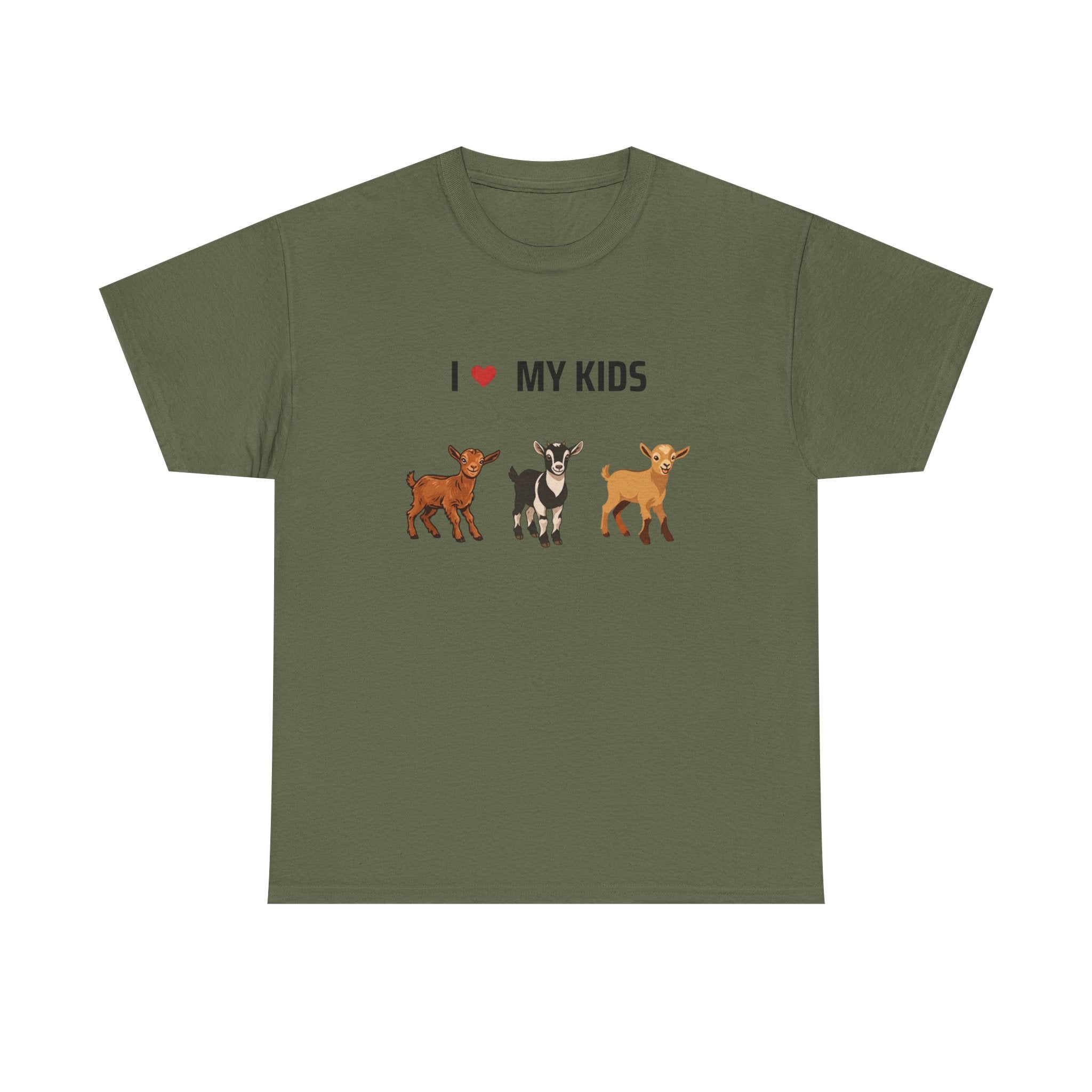 I ❤️ My Kids Cute Famr T-shirt