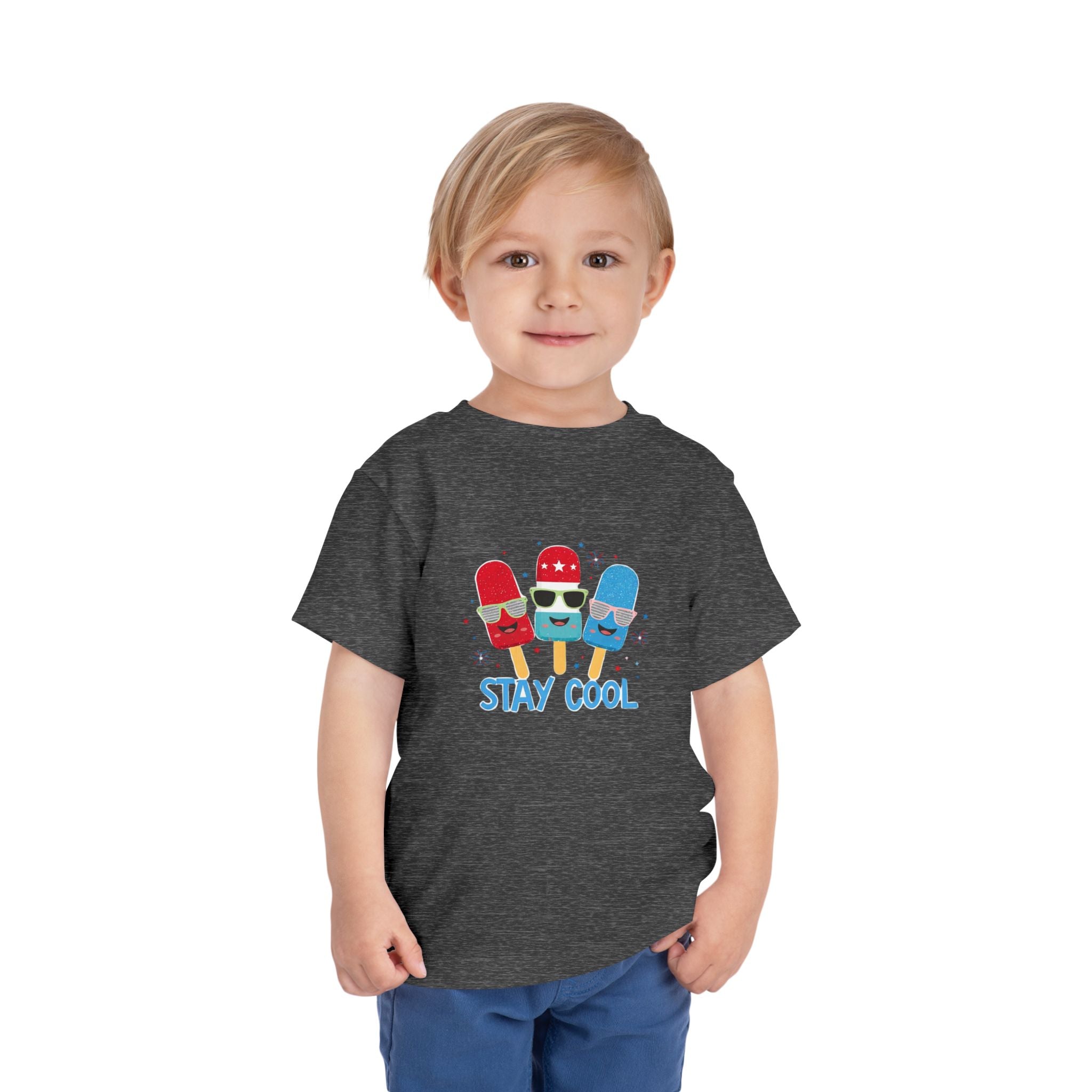 Stay Cool -Patriotic Toddler Tee