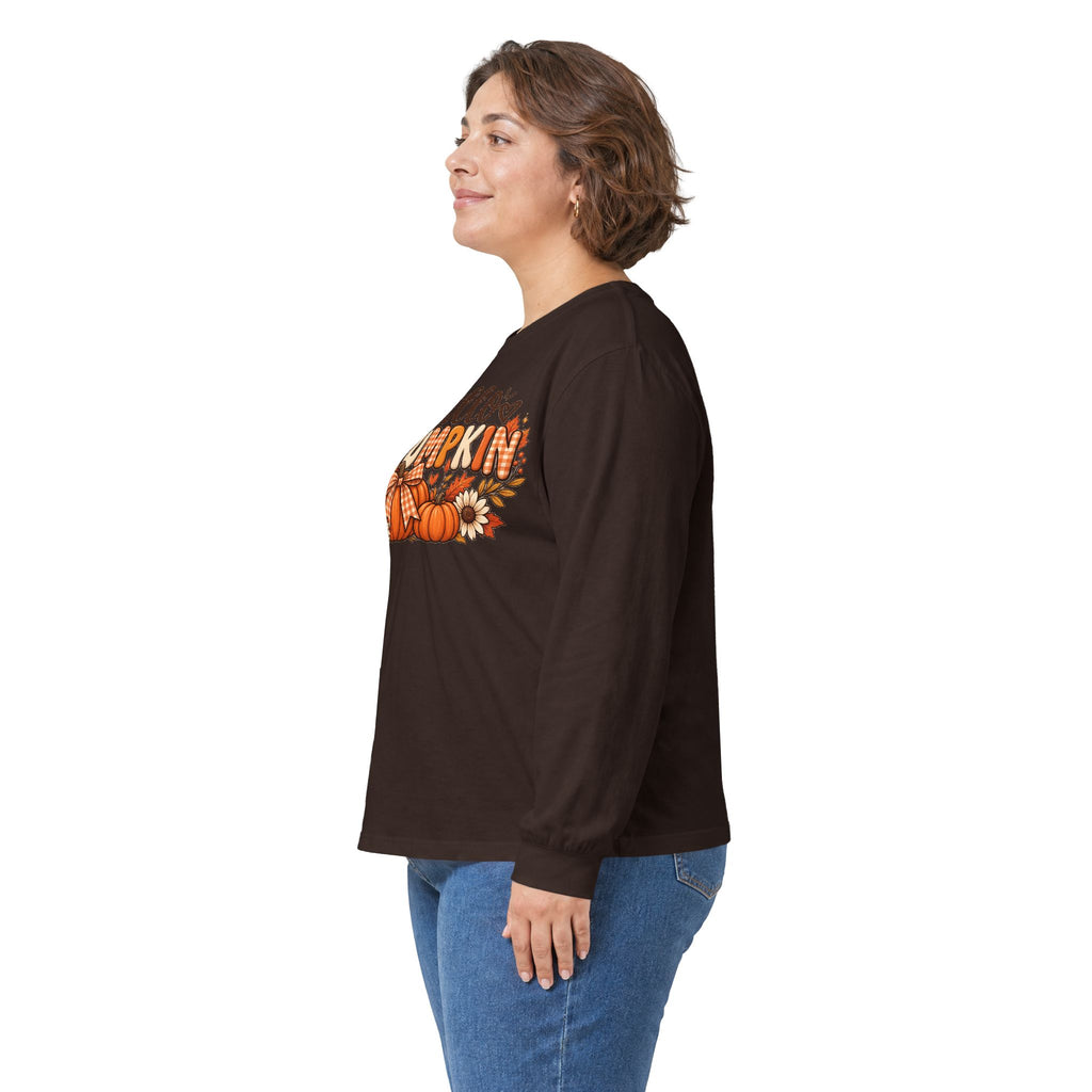 Hello pumpkin Ultra Cotton Long Sleeve Tee