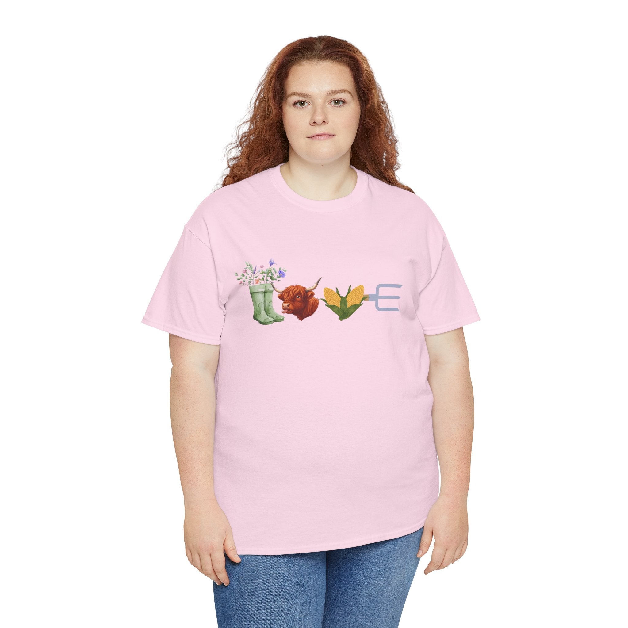 T-Shirt — Floral Garden Love Icons Tee