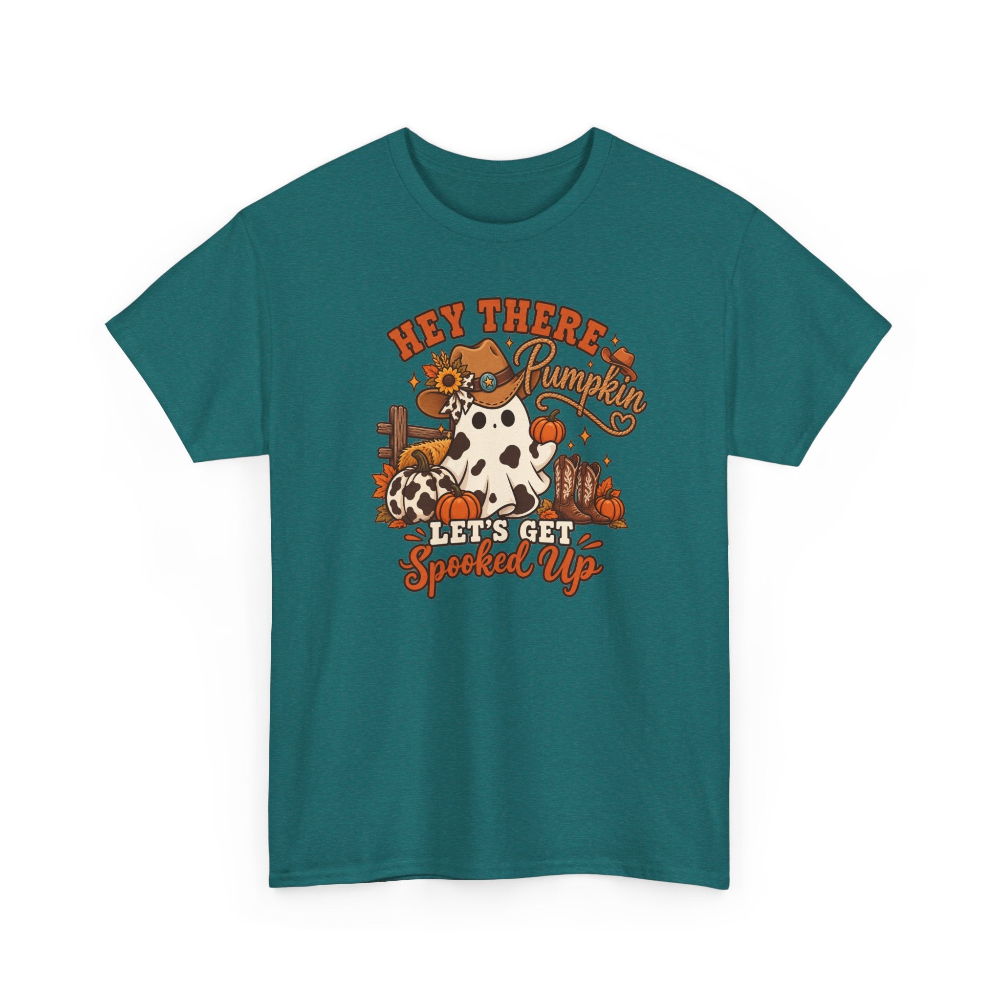 Hey There cute fall teeUnisex Heavy Cotton Tee